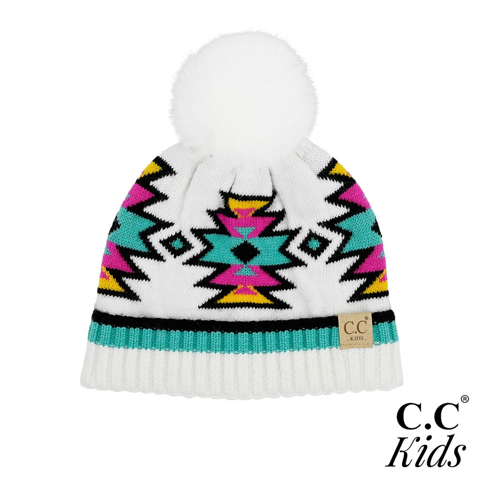 Aztec Barbie Kids CC Beanie