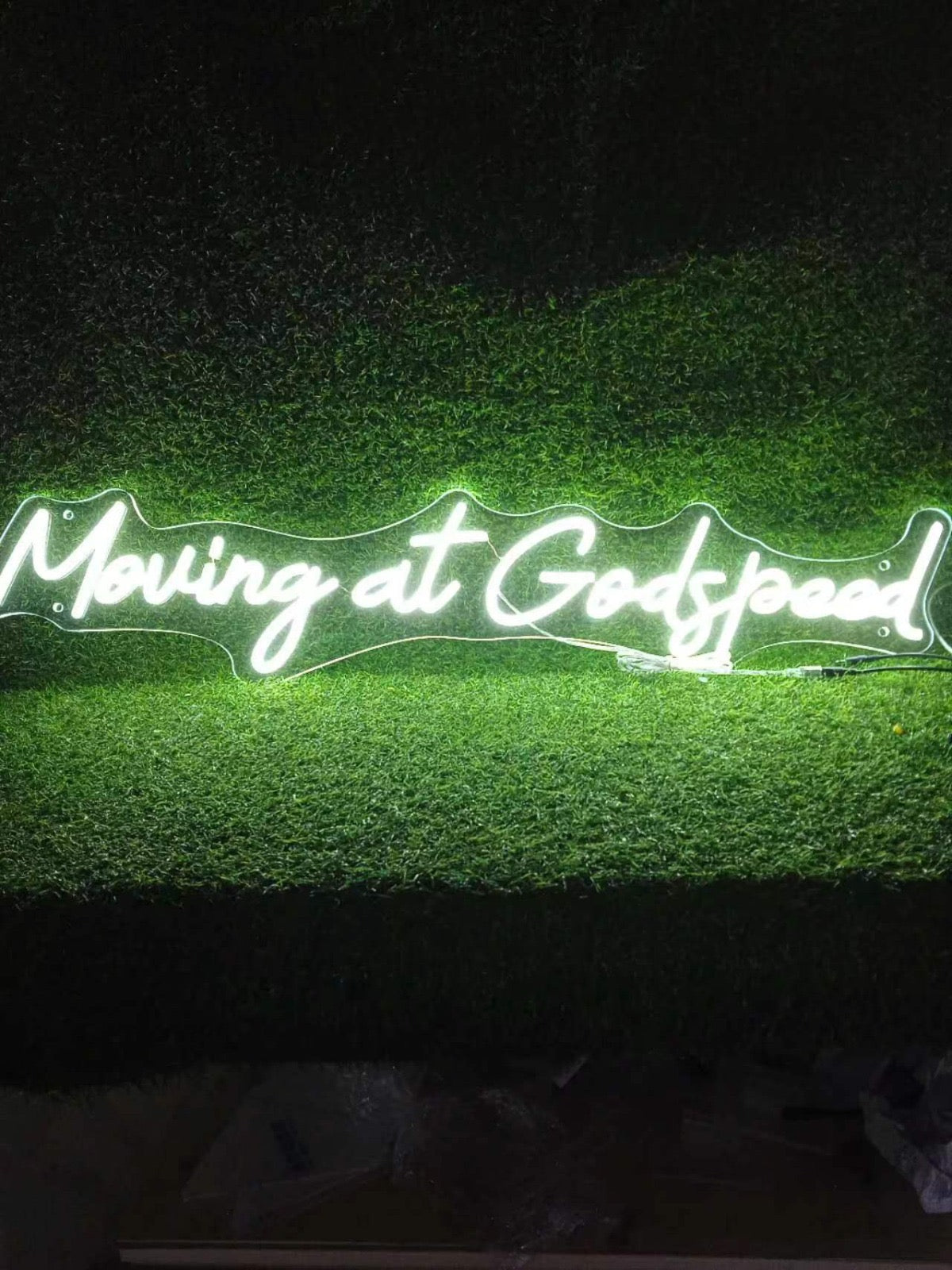 Custom Neon Sign Mockup & Quote Only